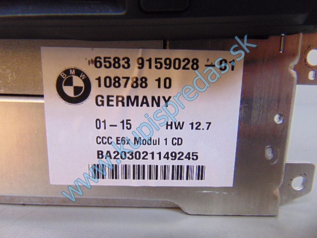 Navigácia GPS CCC modul BMW E60 E61